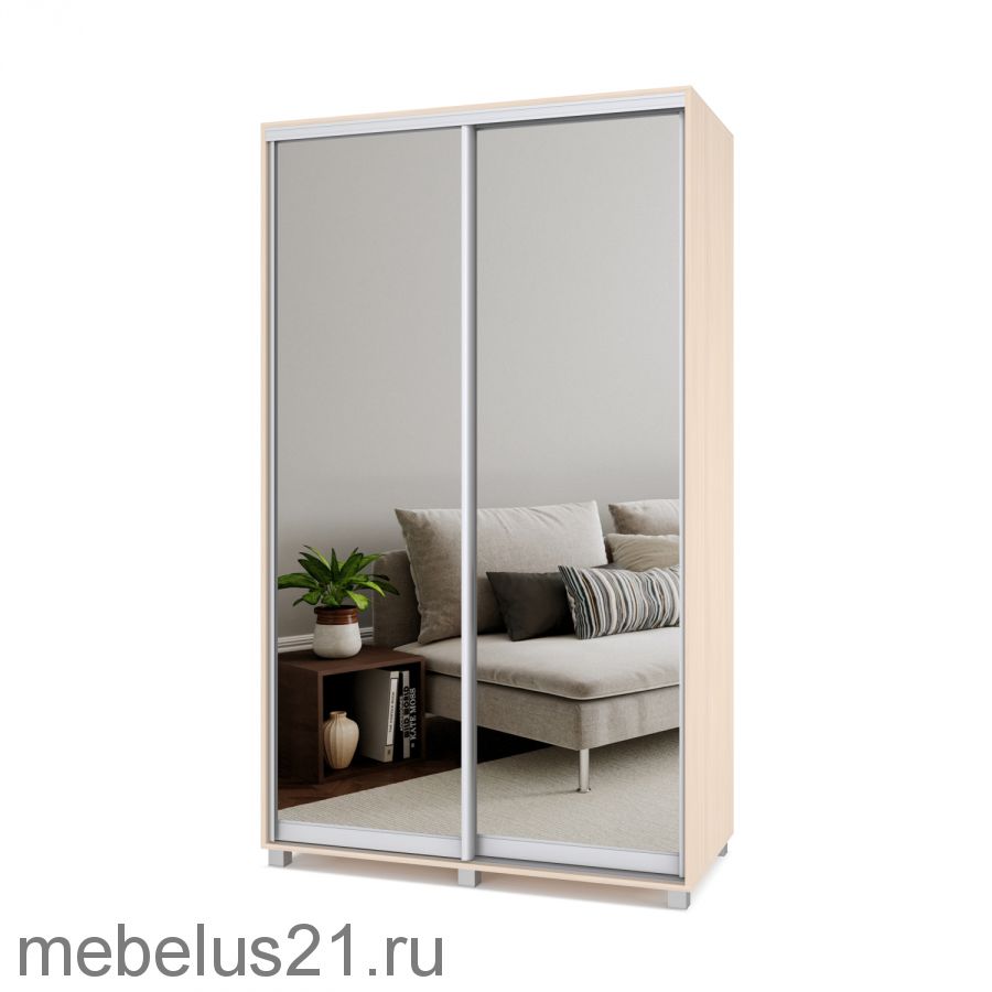 Шкаф купе с зеркалами Роланд 1,4 м