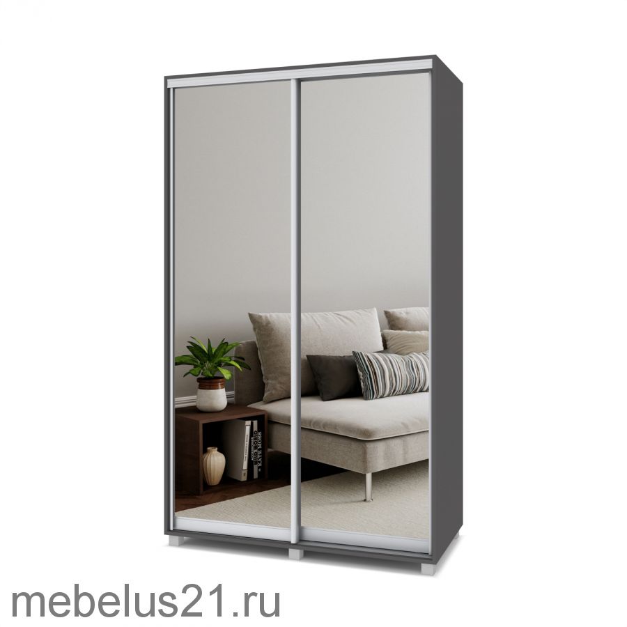 Шкаф купе с зеркалами Роланд 1,4 м