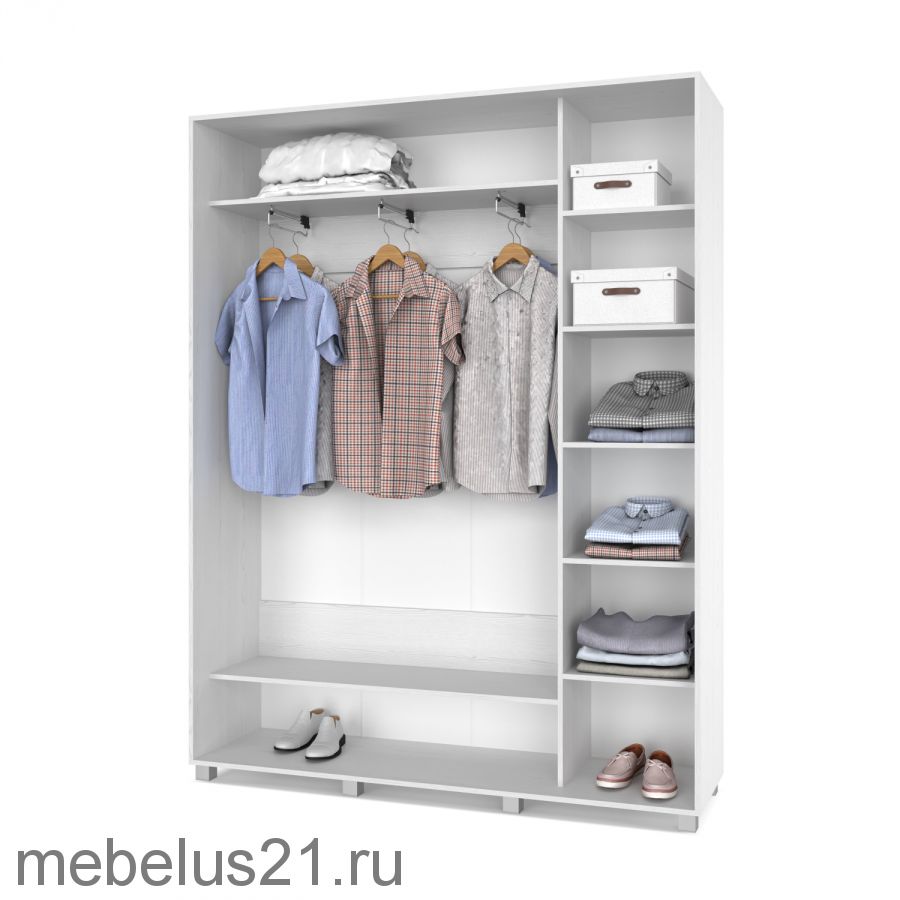 Шкаф купе с зеркалами Роланд 1,7 м