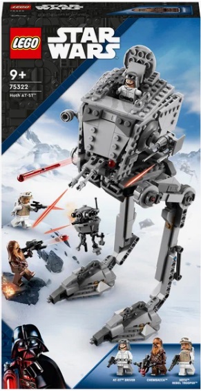 Конструктор LEGO Star Wars 75322 AT-ST на Хоте, 586 дет.