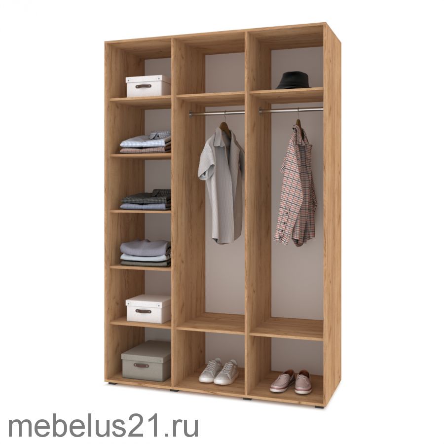 Шкаф 3-х створчатый Стоун С31