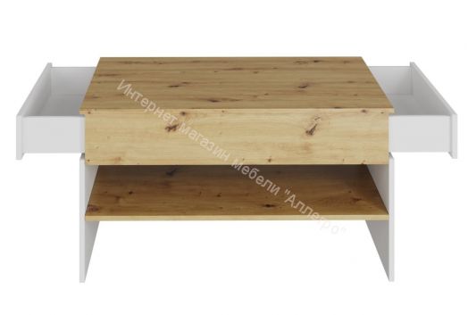 Стол журнальный MODO Артизан/Белый