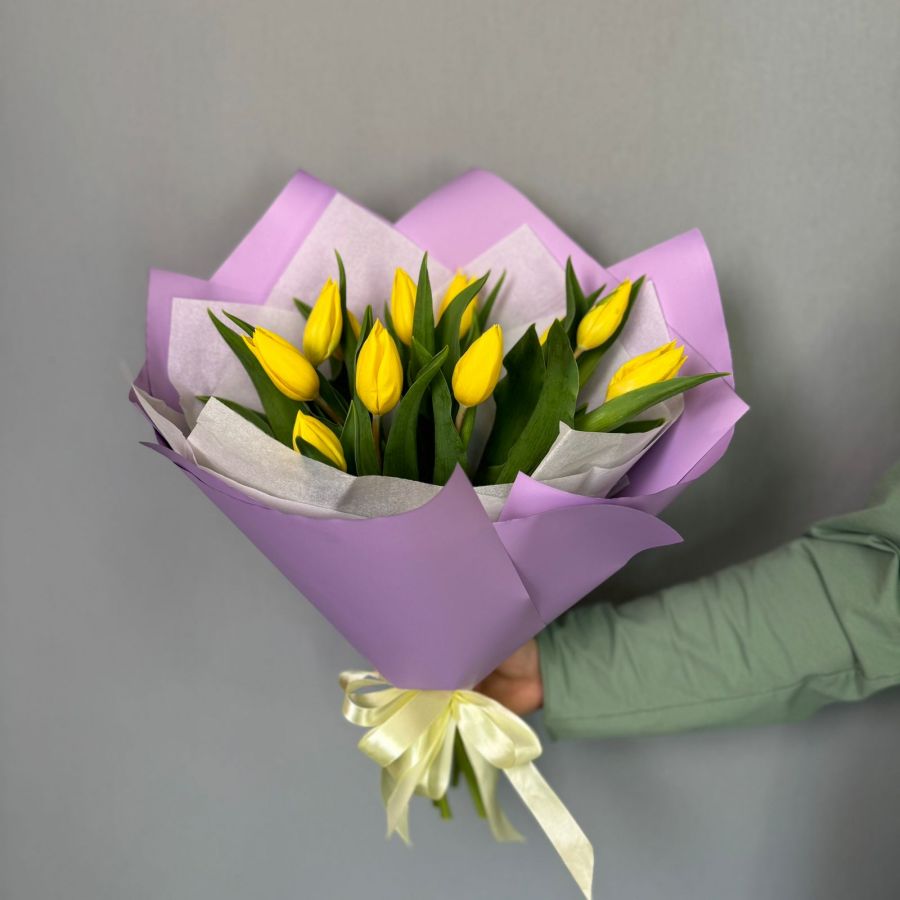 Желтые тюльпаны