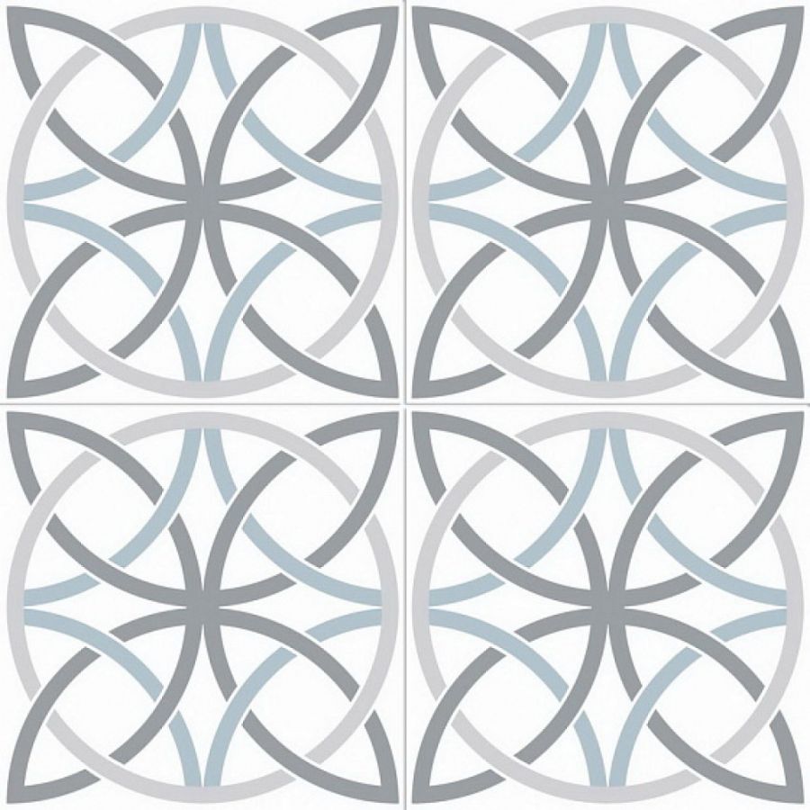 Плитка NKR CHIC BOSHAM WHITE 45x45 см