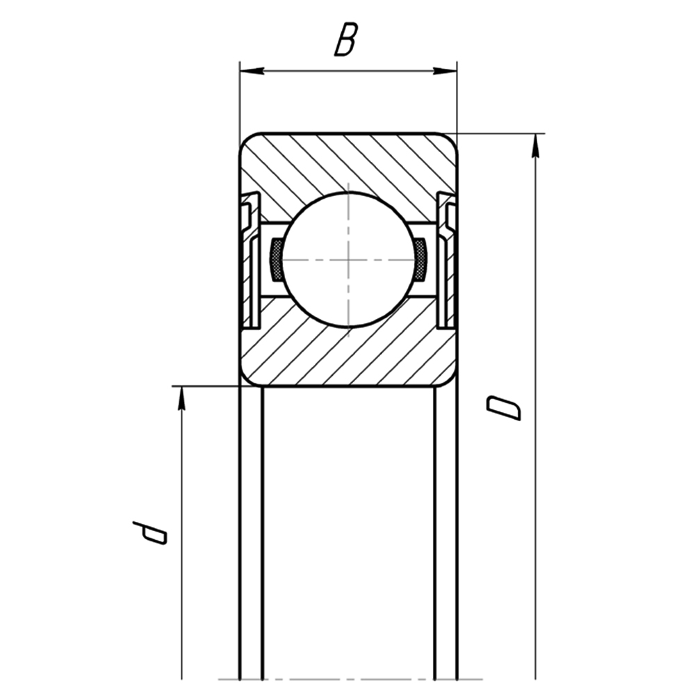 Подшипник 6017 ZZ/P6C3 (76-80117 С17)