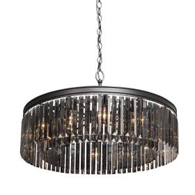 Люстра Vitaluce V5182-1/12, 12хE14 Макс. 40Вт Черный, Матовый / Виталюче.