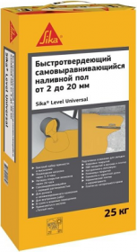 Наливной Пол 25кг Sika Level Universal Самовыравнивающийся.