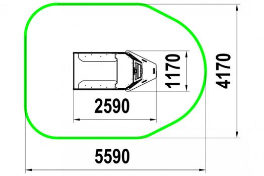Формы для детских площадок "Корабль"