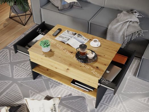 Гостиная MODO К-2 Артизан/Чёрный