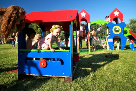 Домик для детской площадки "Ёлочка"