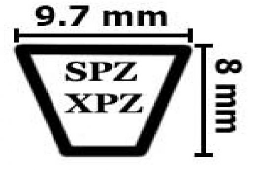 Ремень узкоклиновой SPZ-670 Lp