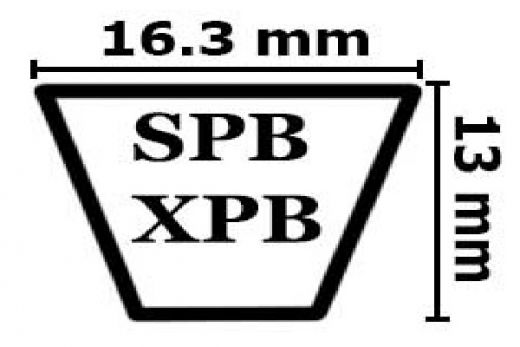 Ремень узкоклиновой SPB-1950 Lp