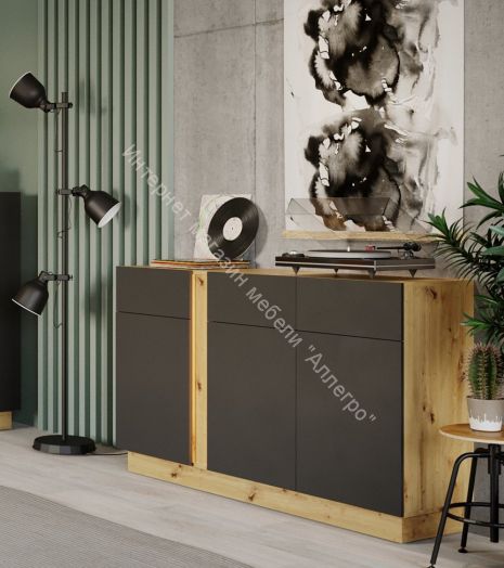 Гостиная MODO К-1 Артизан/Чёрный