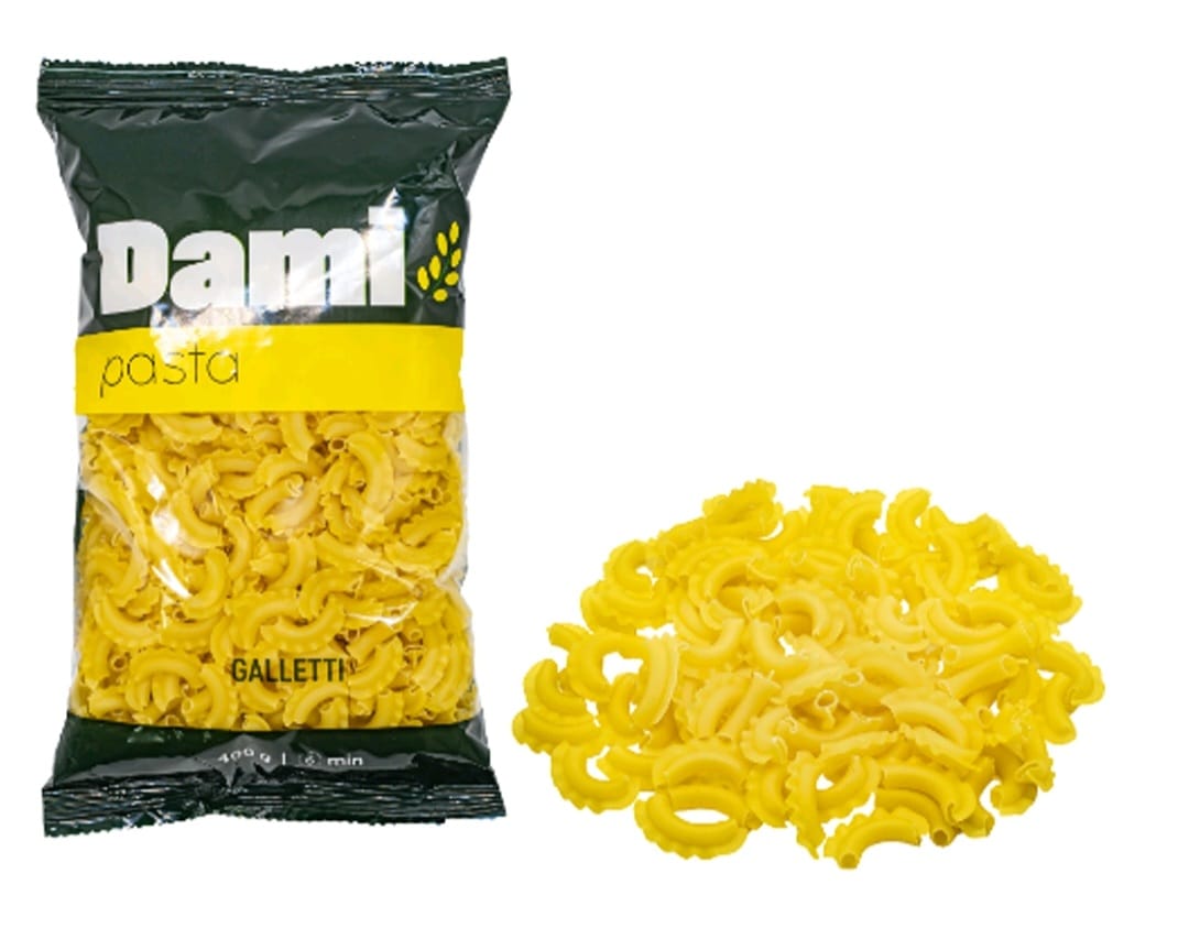 Макароны Dami гребешок  400 гр