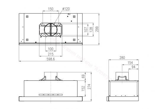 Вытяжка Haier HVX-T671W белая