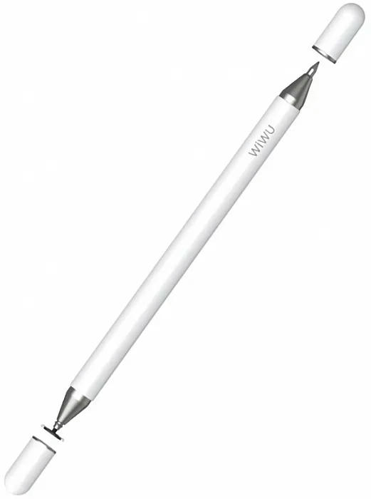 Стилус-ручка WIWU Pencil One 2 в 1 (белый)