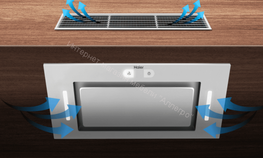 Вытяжка Haier HVX-BI662X