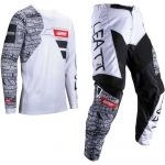 Leatt Moto 3.5 Ride Kit White (2025) джерси и штаны для мотокросса