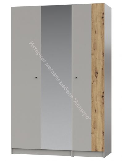 Шкаф НОРДИК К-4 Комбинированный с зеркалом