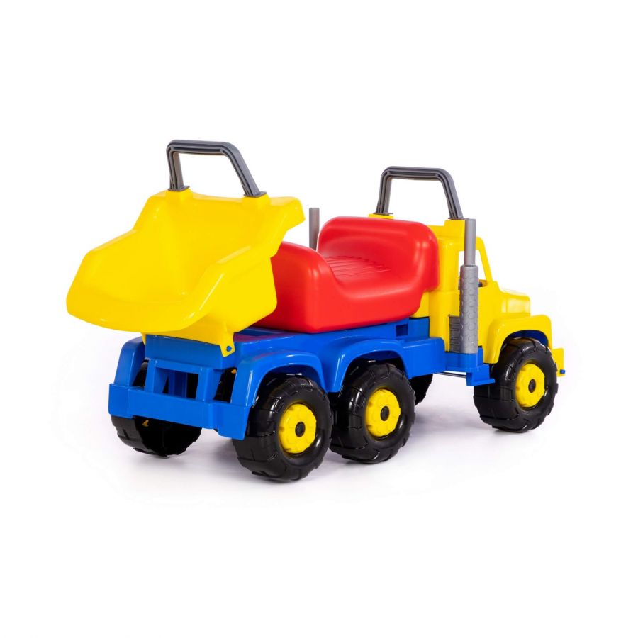 "Супергигант-2", автомобиль-каталка (жёлто-красный)