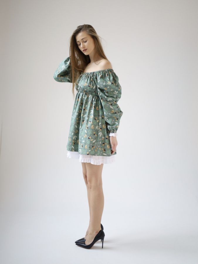 Платье Babydoll Limited желуди