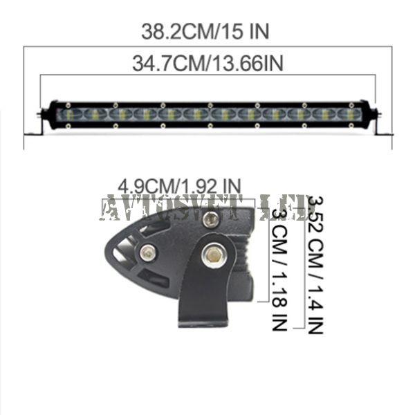 Балка светодиодная 36 ватт ASD-36W FLOOD