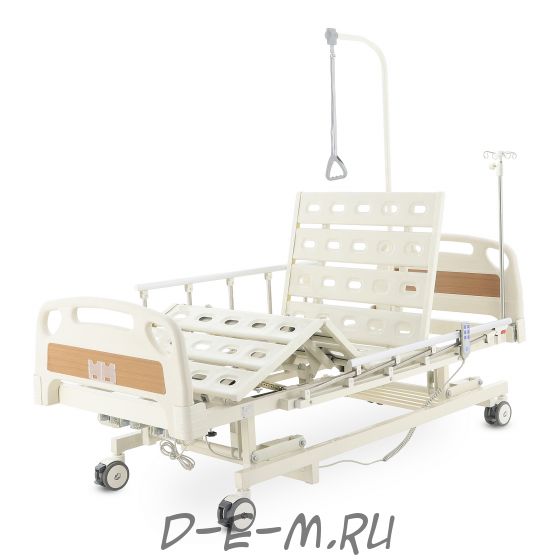Кровать электрическая Med-Mos DB-6 MЕ-3018Н-05/МЕ-3018Д-04/МЕ-3018Д-11 (3 функции) с удлинением ложа, с аккумулятором