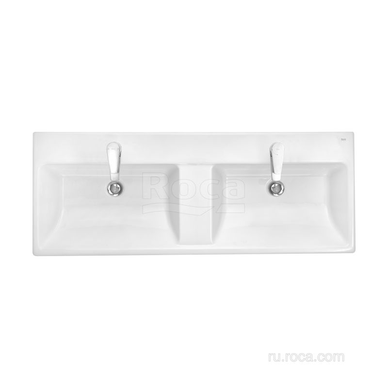 Раковина Roca The Gap 120х46 2 чаши, подвесная A3270YS000