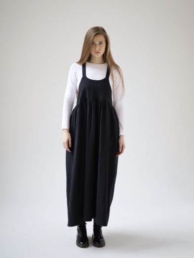 Сарафан Ortica из крапивы черный