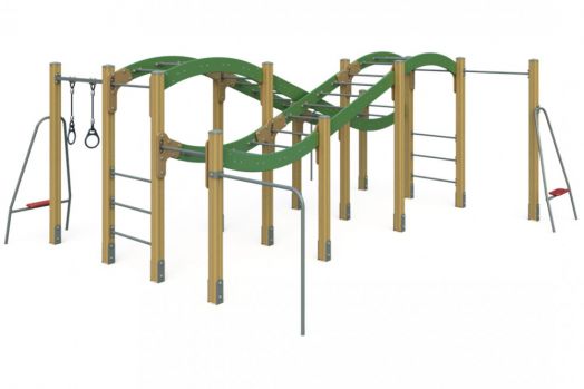 Спортивный комплекс СП-1.9 для детской площадки