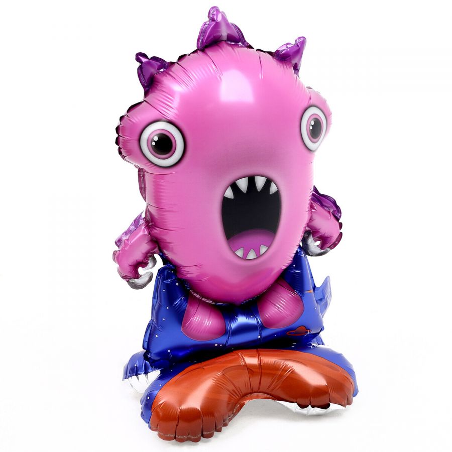 Шар фольгированный «Фиолетовый монстрик»,