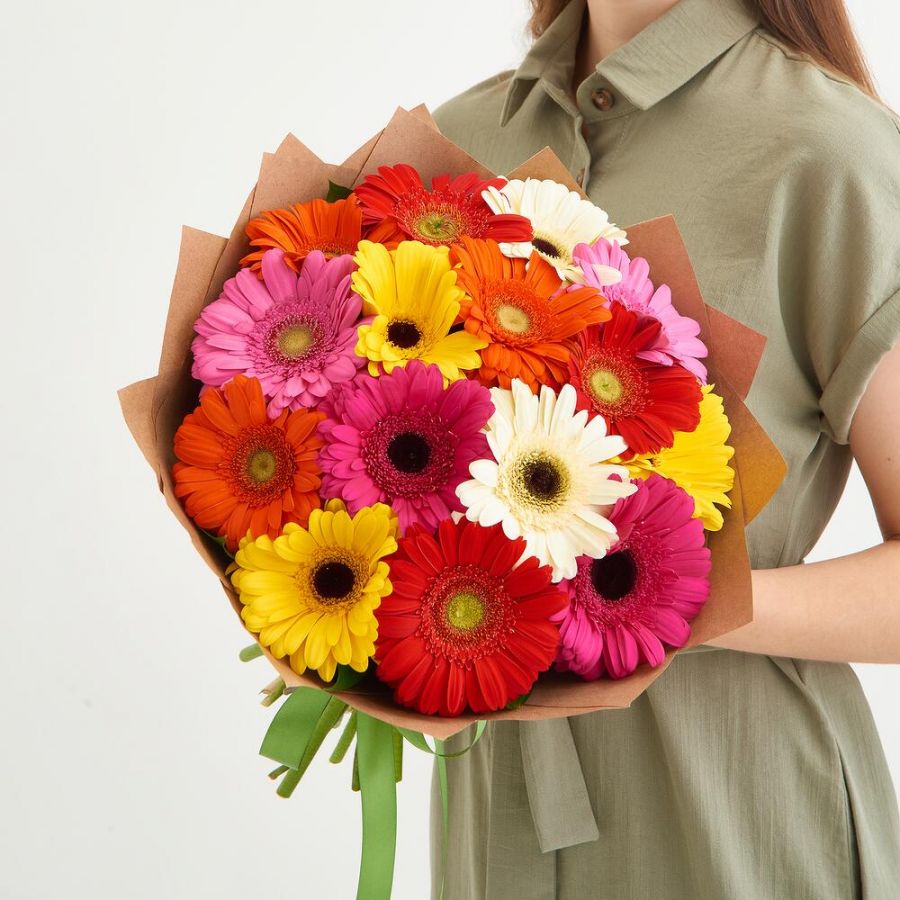 Букет из гербер микс
