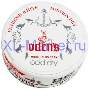 Жевательный табак ODENS cold dry 10г (Оригинал)