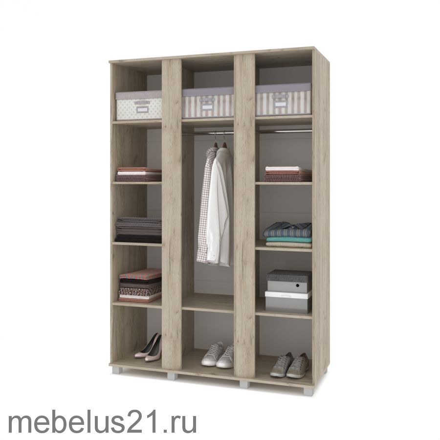 Шкаф 3-х створчатый Пандора П33