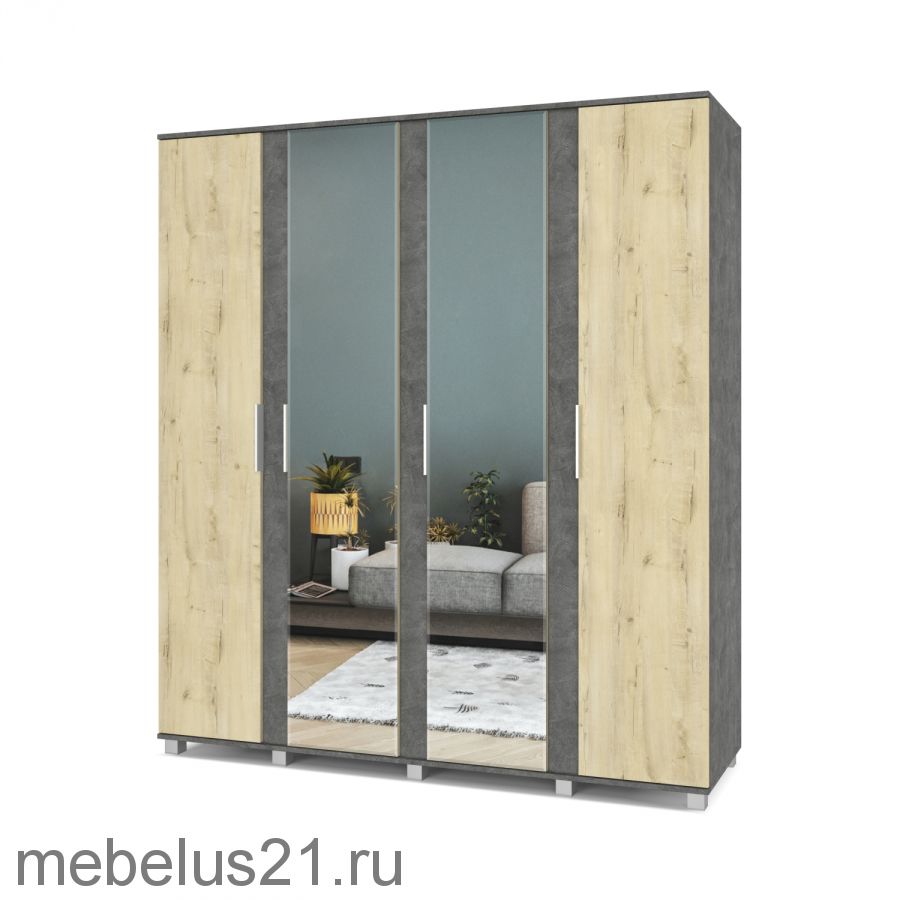 Шкаф 4-х створчатый Пандора П42