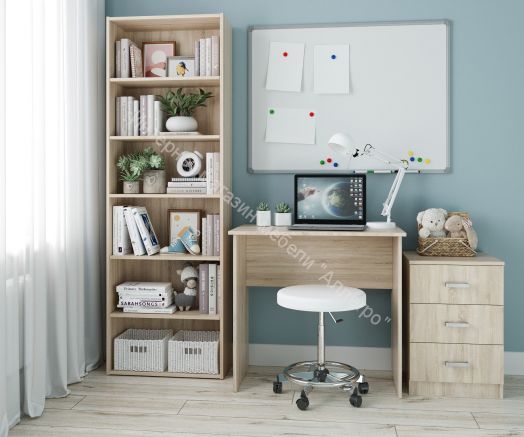 Стеллаж 600 ЛОФТ Дуб Сонома