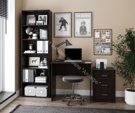 Стеллаж 600 ЛОФТ Венге