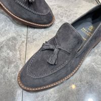 Мужские лоферы Brunello Cucinelli с кисточками