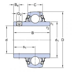 Подшипник YAR 205-2RF