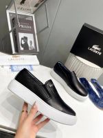 Мужские лоферы Lacoste с мехом