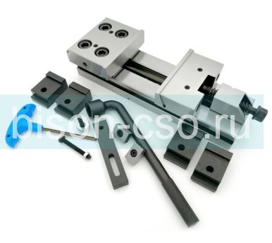 Тиски модульные неповоротные высокоточные ТИП 3360 GT175E-I 175мм