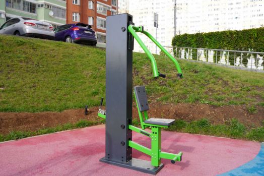 Тренажер силовой  уличный «Жим» с изменяемой нагрузкой ТР-1.63.1