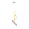 Светильник Подвесной Favourite Tube 2108-1P 	Золото, Белый / Фаворит.