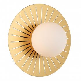 Светильник Настенный Favourite Sonnenblume 2356-1W Золото, Черный / Фаворит.