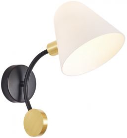 Бра Favourite Statera 3045-1W Золото, Черный / Фаворит.