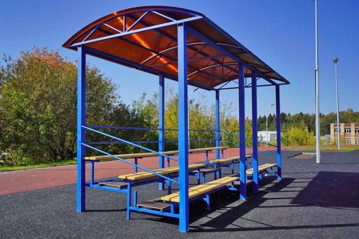 Трибуна уличная для спортивной игровой площадки Т-1.4