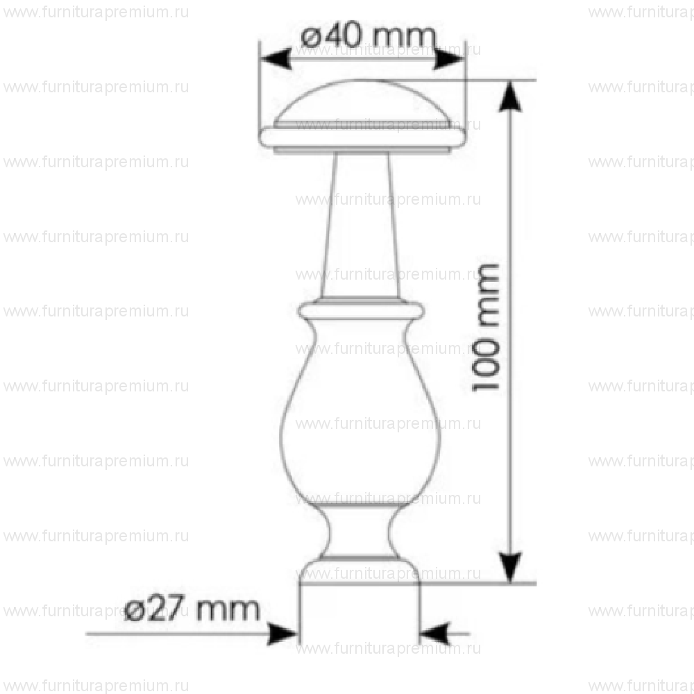 Дверной ограничитель Morelli DS8