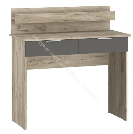 Стол туалетный ВЕНЕЦИЯ Дуб серый Крафт/Серый графит