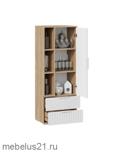 Гостиная Хилтон №3  Белый матовый