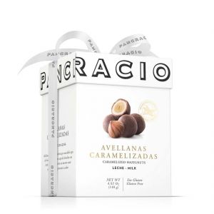 Фундук в молочном шоколаде Pancracio Luxury Box Caramelized Hazelnuts chocolate - 140 г Испания